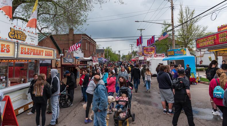 The 43rd Annual Bellbrook Sugar Maple Festival was held from Friday, Apr. 21 through Sunday, Apr. 23, 2023. Did we spot you at the festival and dog show on Saturday? TOM GILLIAM / CONTRIBUTING PHOTOGRAPHER