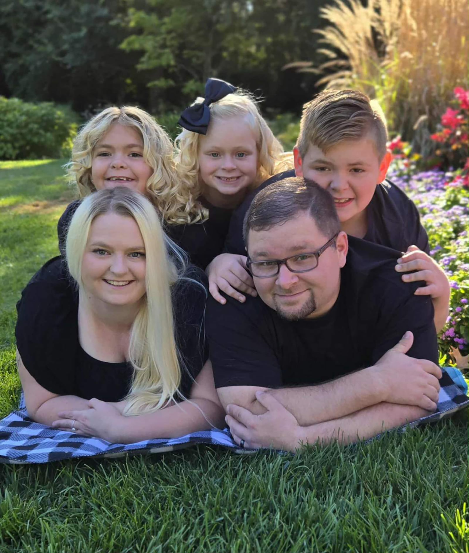 The Brown Family this year. Front left to right, Alexis, Brandon. Back row Left to right, Emma, younger sister Payton and twin brother Bentley. CONTRIBUTED