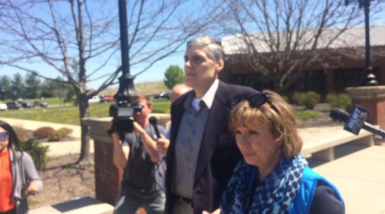 Jim Barton was released from Warren County Jail Friday afternoon. ANDY SEDLAK / STAFF