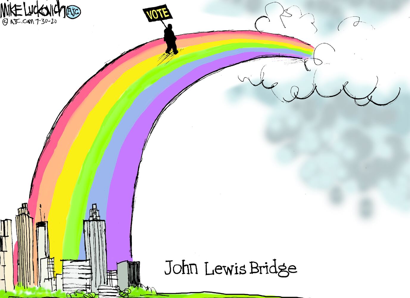 Week in cartoons: Cognitive tests, federal agents and more