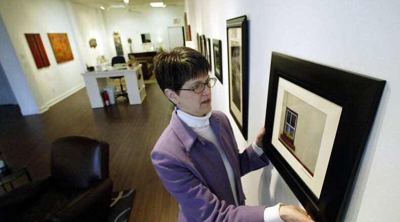 Loretta Puncer's Gallery 510 opened in 2008 to transform the Oregon District into more of an arts district. FILE PHOTO