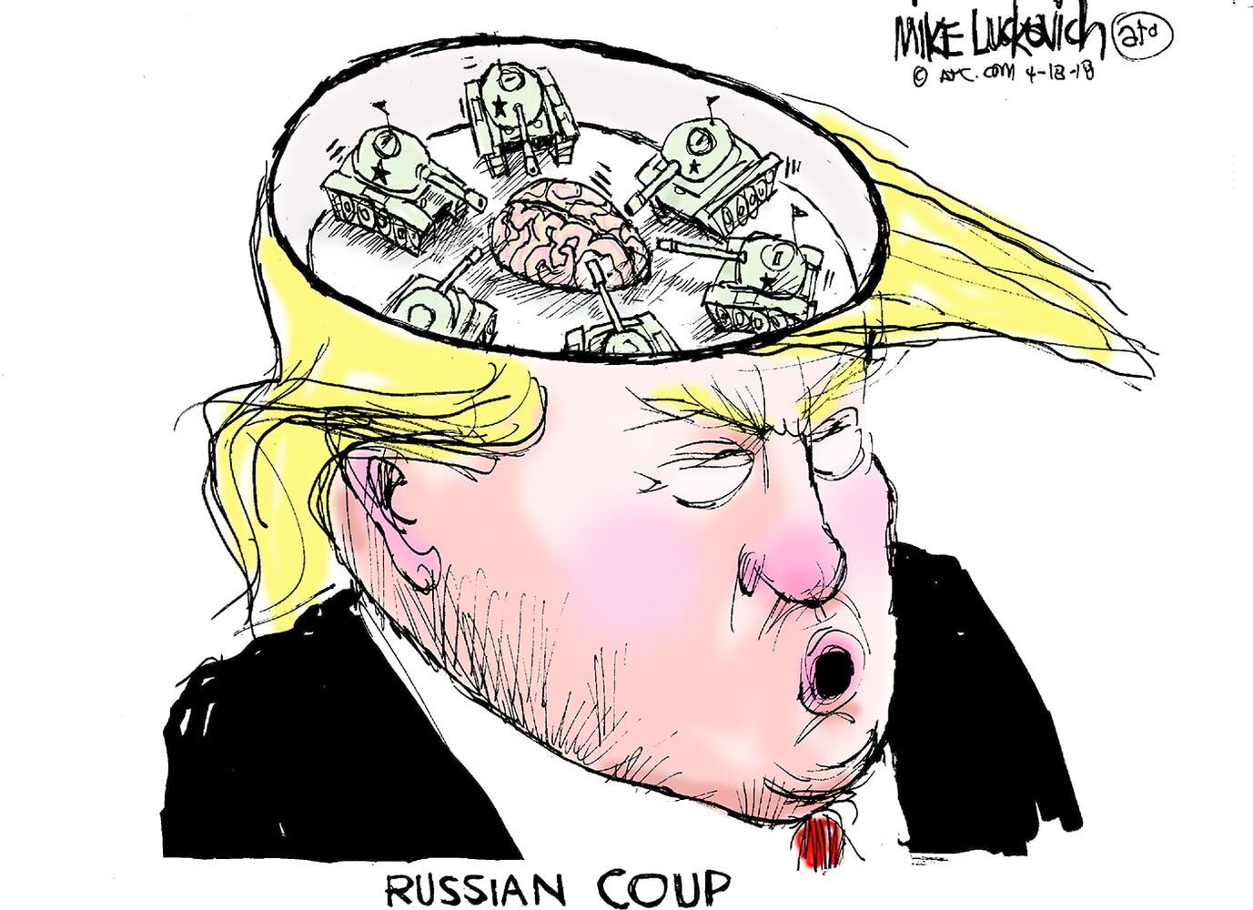 Week in cartoons: Barbara Bush, France's Macron and more