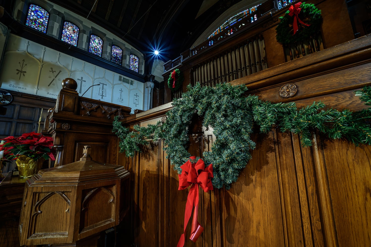 PHOTOS: See the stunning Grace United Methodist Church decked out for the holidays