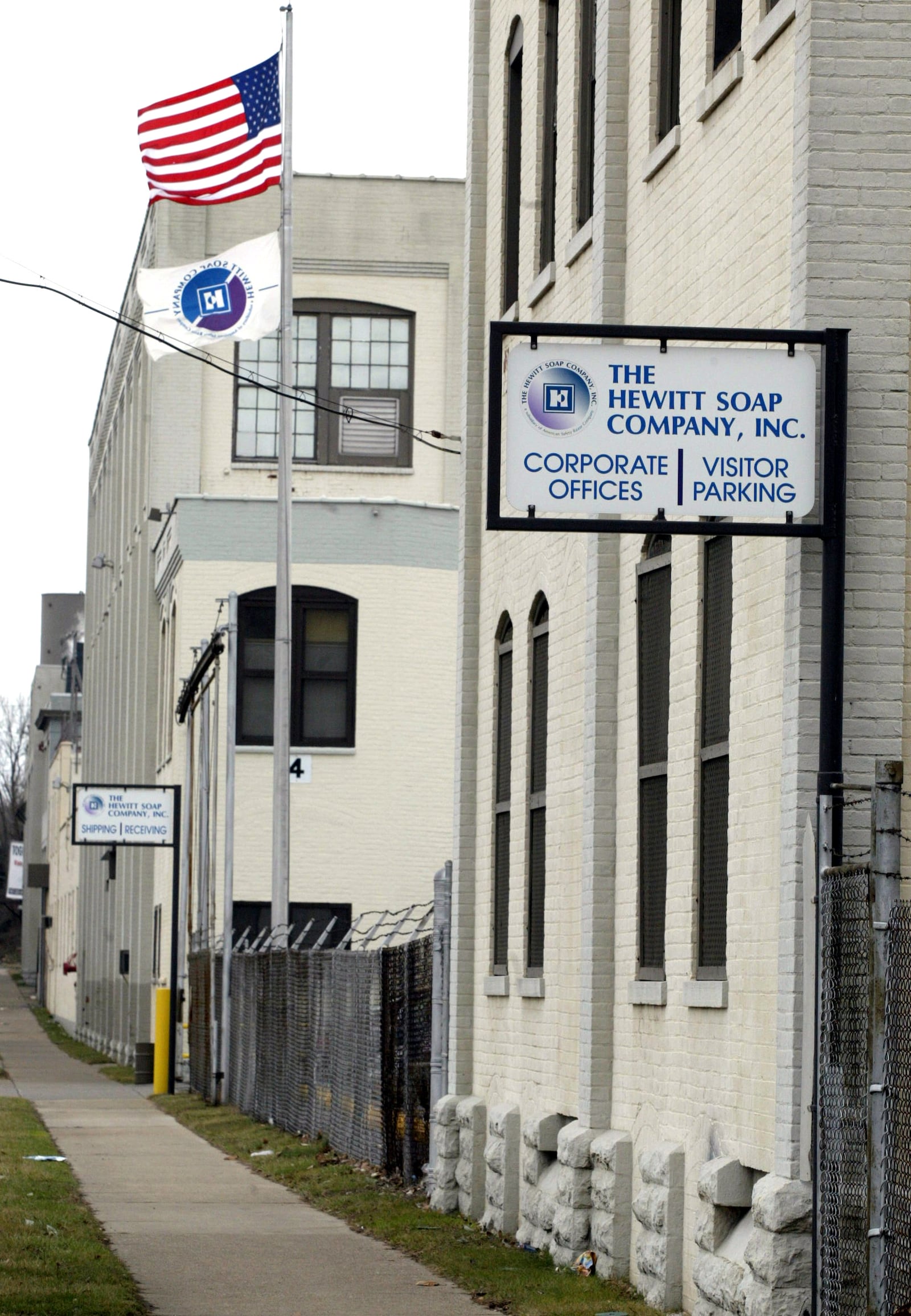 3/8/04 -- 0309hewitt-p --The Hewitt Soap Company, Inc. has been sold to Bradford Soap International of Rhode Island.  Office jobs are now being cut back.