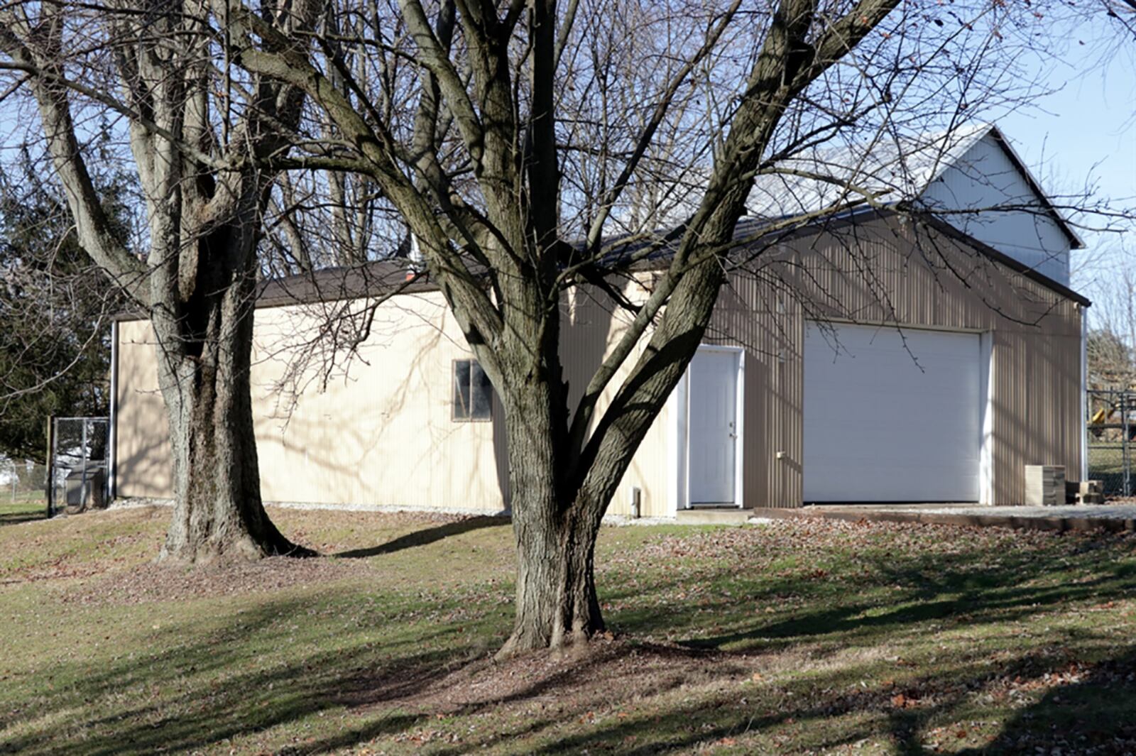 The 3-acre property includes a 30-by-40-foot barn with overhead door, electric service, concrete floor and attached dog run. CONTRIBUTED PHOTO BY KATHY TYLER
