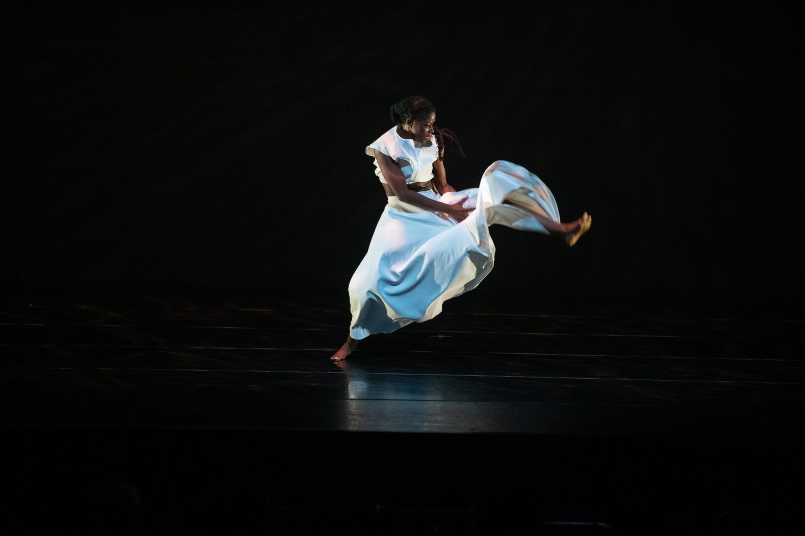 Qarrianne Blayr of Dayton Contemporary Dance Company. Photo by Scott Robbins