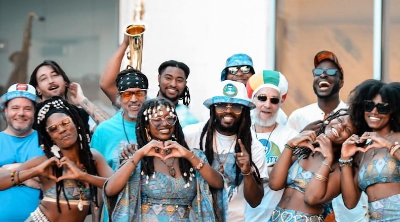 Luv Locz Experiment, a Caribbean funk band from Ohio, will perform as a part of a tribute to Bob Marley on the reggae icon's birthday. Da Squad and DJ YMS will also perform Feb. 6 at the Brightside in Dayton. CONTRIBUTED
