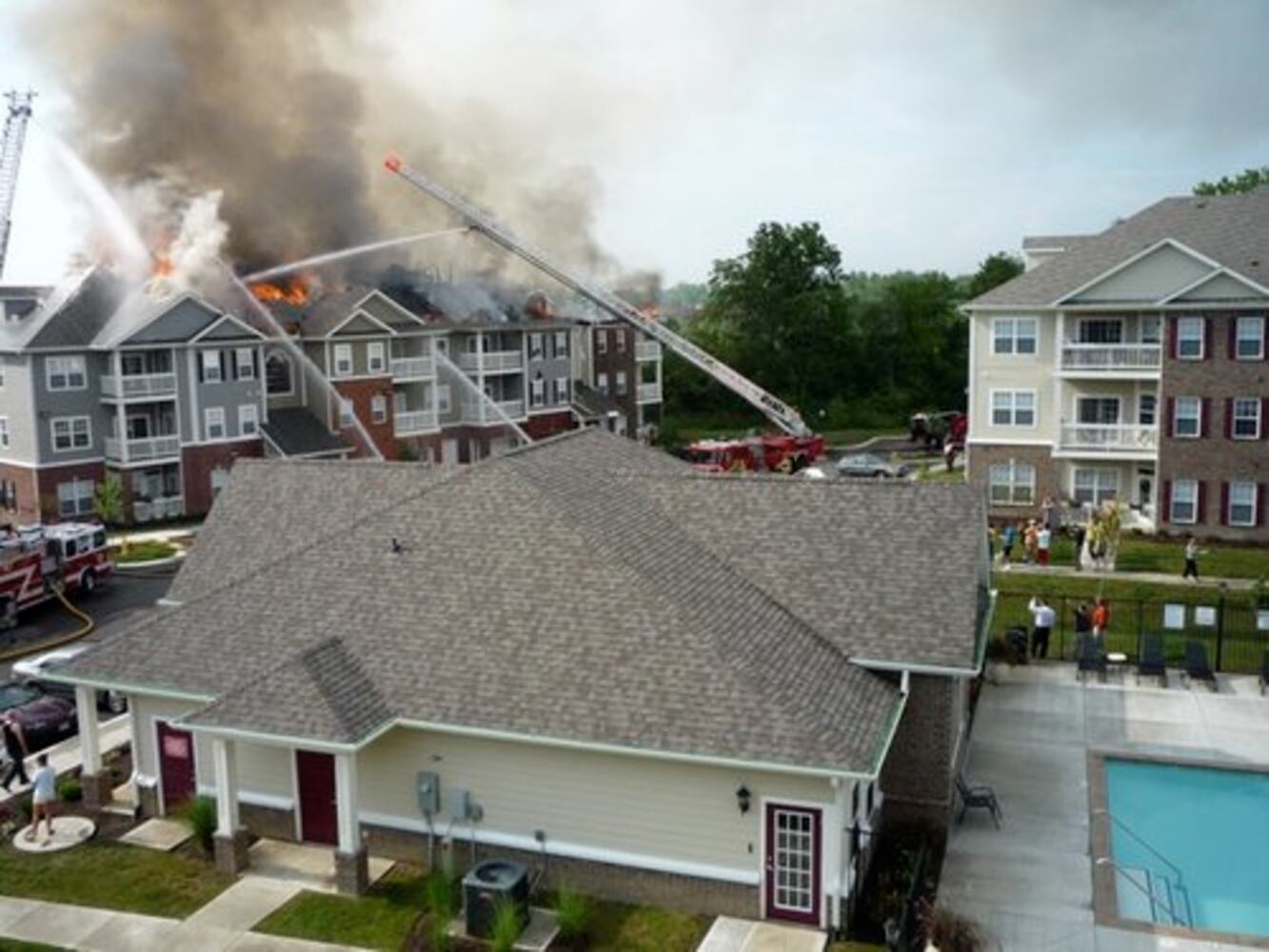 Beavercreek apartment fire