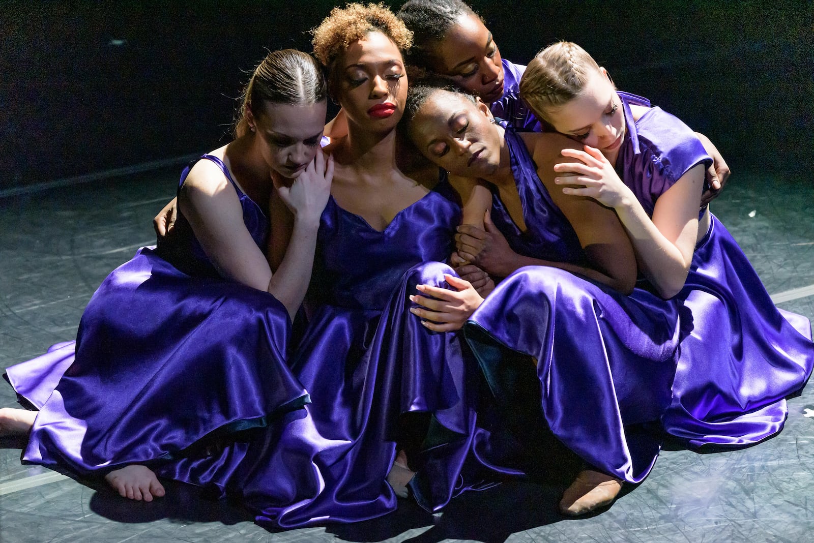 The Dayton Contemporary Dance Company premiered "Call(ing)" by DCDC Associate Artistic Director Qarrianne Blayr in 2025. The work will return in "Black By Popular Demand" Feb. 28 and March 1 at the Victoria Theatre. TOM GILLIAM / CONTRIBUTING PHOTOGRAPHER