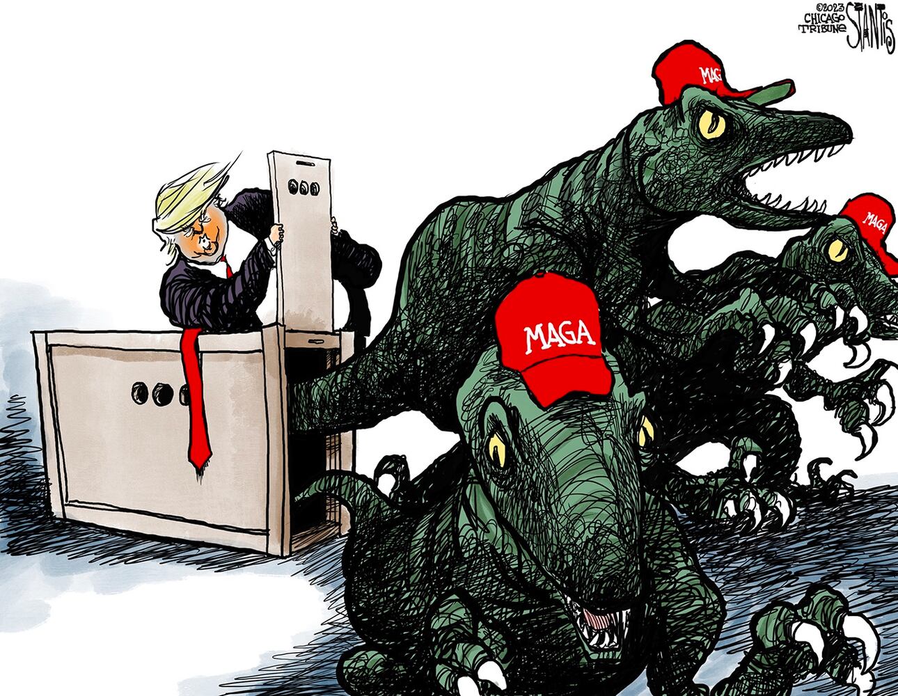 WEEK IN CARTOONS: Donald Trump, TikTok, banks and more