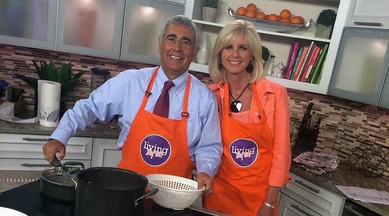 Judge Tony Capizzi appearing on WDTN’s Living Dayton with Sallie Taylor. Capizzi is a popular regular guest on the noon show. CONTRIBUTED