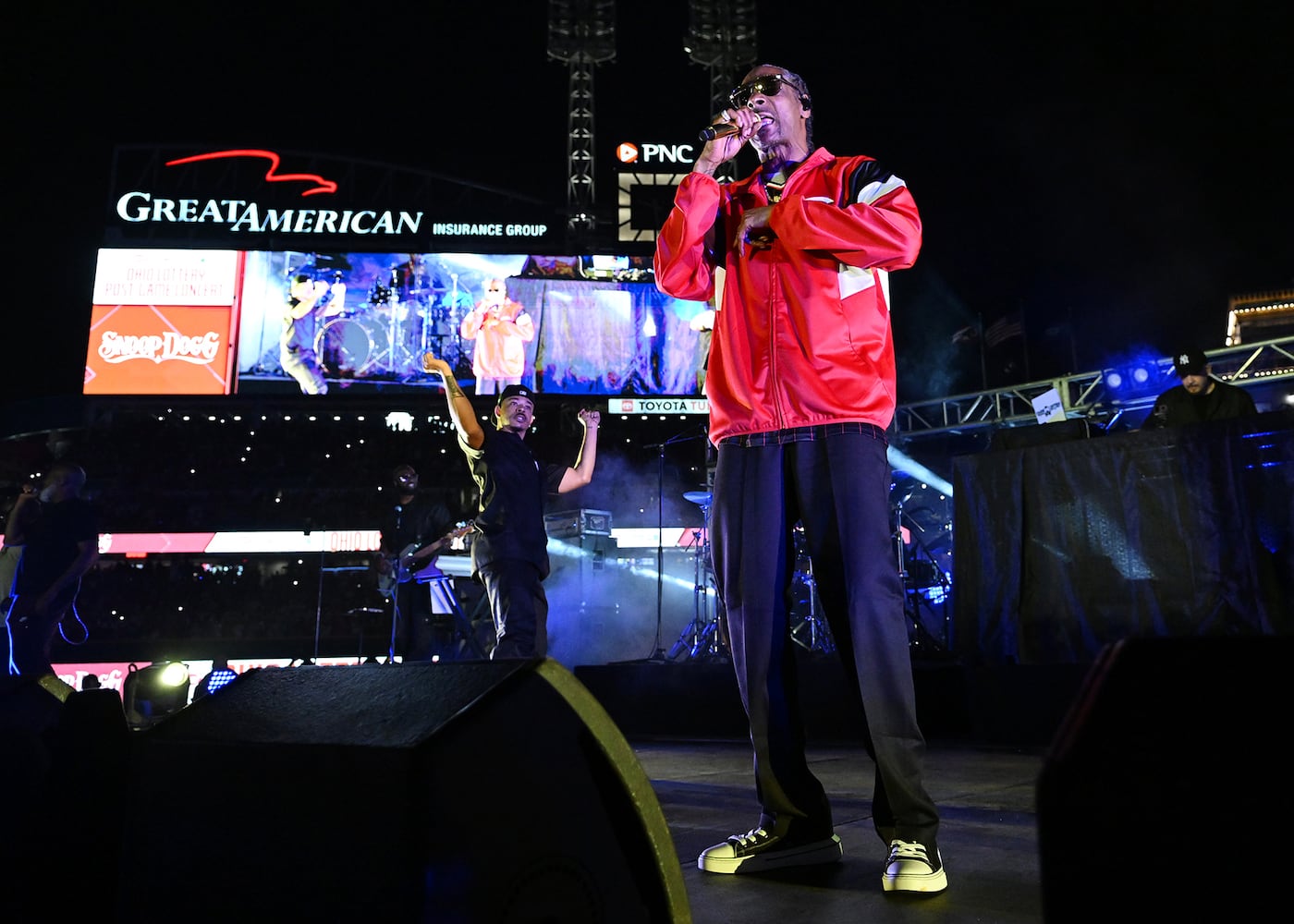 Snoop Dogg at GABP