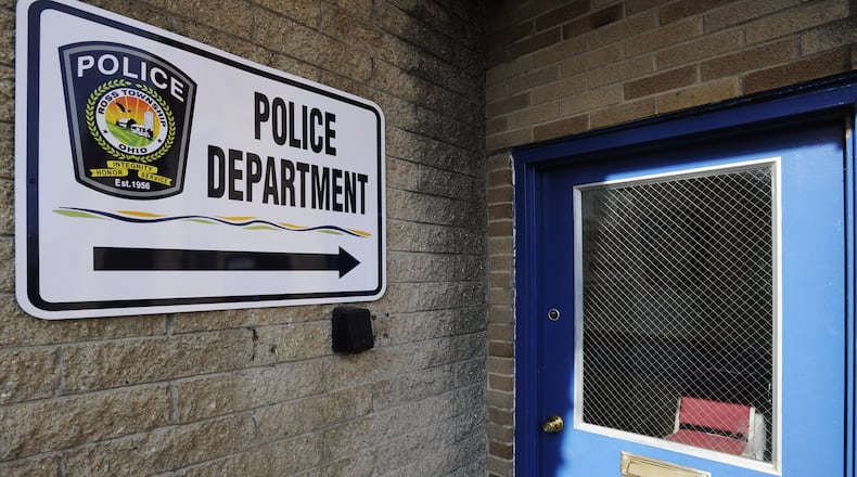 Ross Twp. trustees will ask voters to approve a police levy in November so they can expand their complement of full-time officers. NICK GRAHAM/STAFF