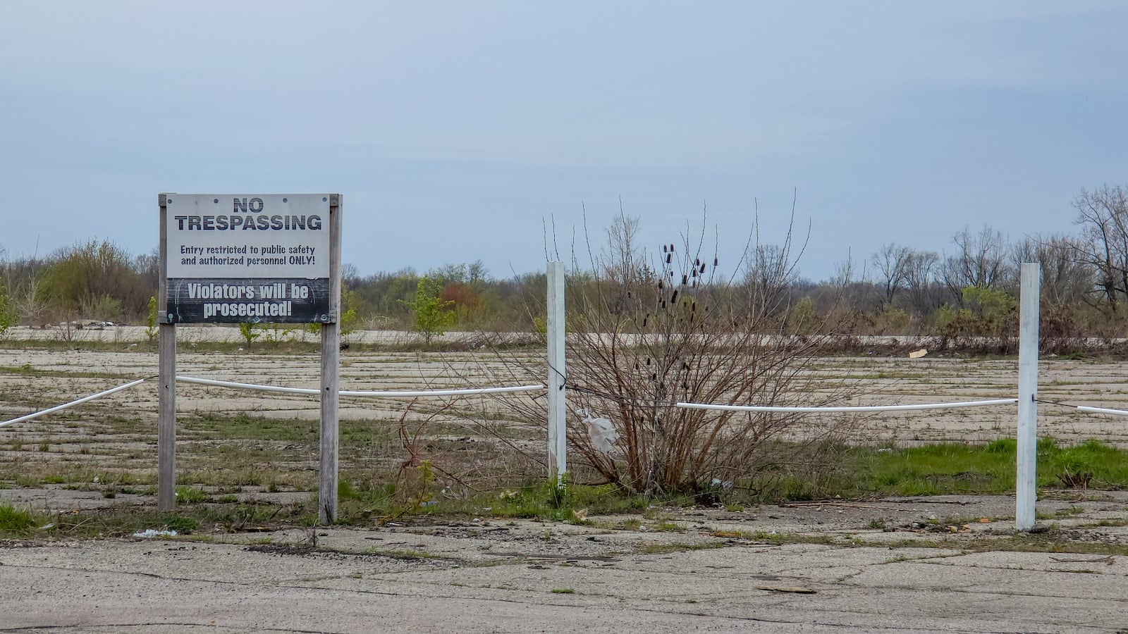 Trotwood and Harrison Township are hoping to breathe new life into the site where Hara Arena once stood. BRYANT BILLING / STAFF