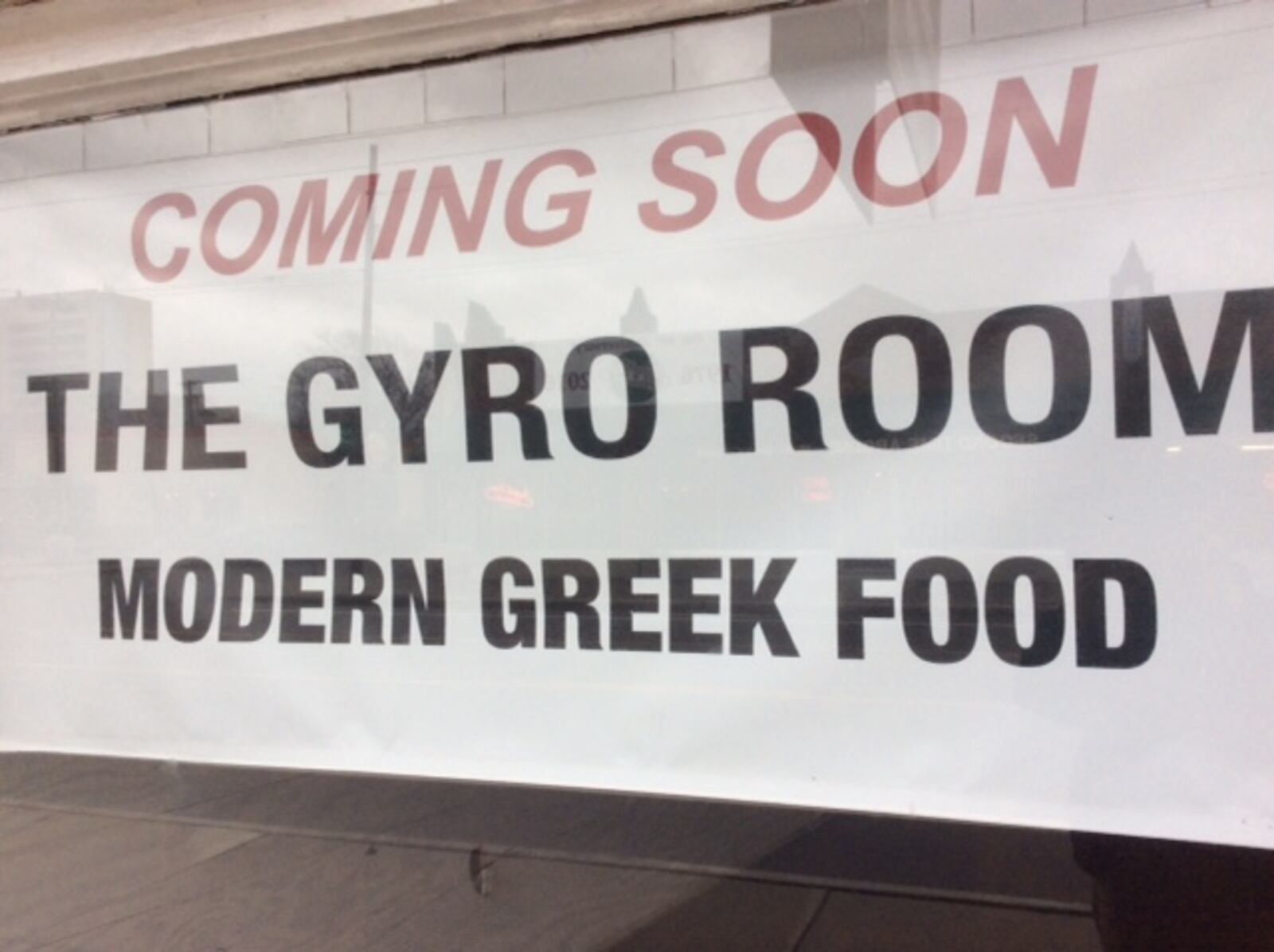 The Gyro Room is projected to open this spring at 1124 Brown St. in Dayton. MARK FISHER/STAFF