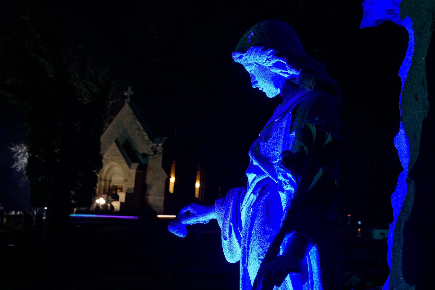 PHOTOS: Angel Night at Calvary Cemetery