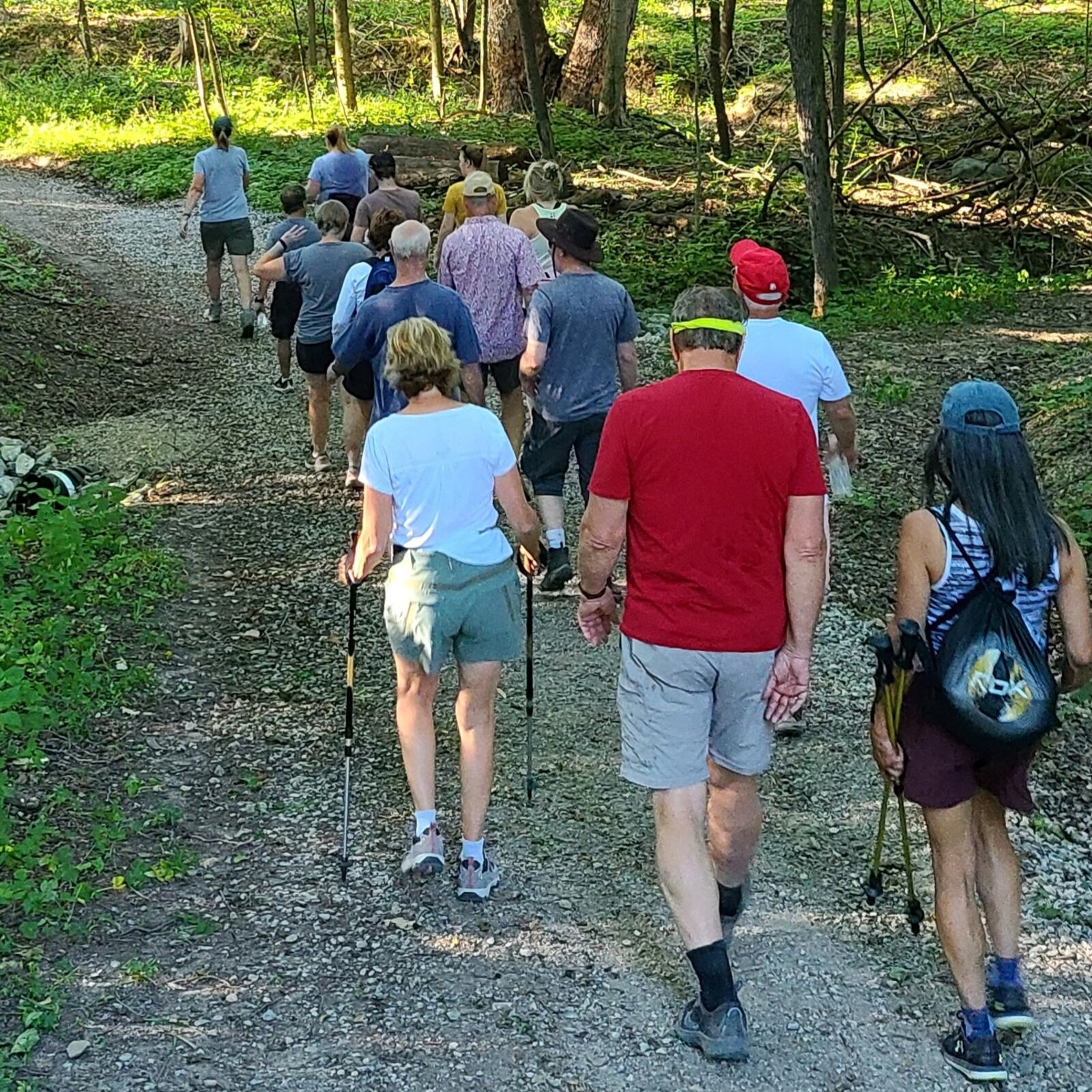 Members of the Dayton Hikers have logged more than 262,661 miles since the group began 15 years ago - CONTRIBUTED