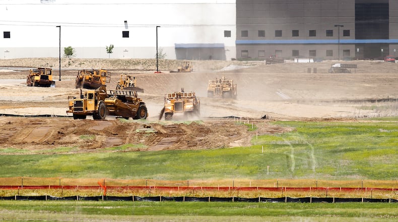 Another warehouse and distribution facility is proposed in Park North in Monroe. NICK DAGGY / STAFF
