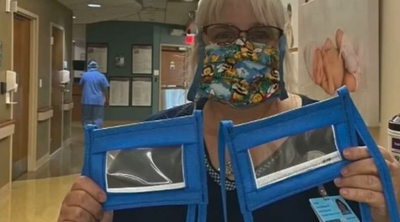 Face masks have made it nearly impossible for those in the deaf community to communicate. Masks with clear cut outs have helped. (KIRO7.com/KIRO7.com)