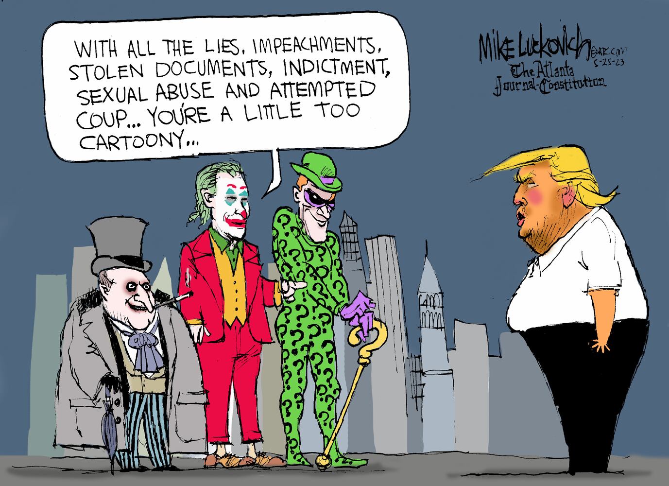 CARTOONS: Mike Luckovich, May 26, 2023