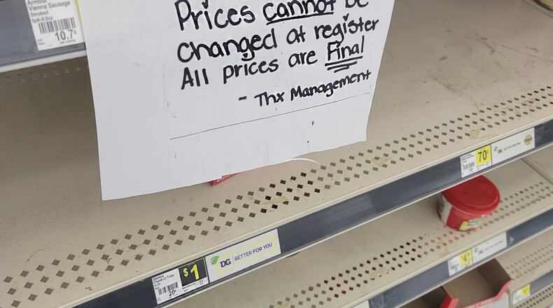 The Butler County Auditor's Office has found some items at all 20 Dollar General stores are ringing up at higher prices than the tickets on the shelves read.