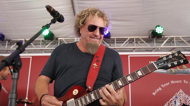 Sammy Hagar & The Circle are headed back to town for a May 20, 2019, concert at Rose Music Center in Huber Heights. GETTY IMAGES