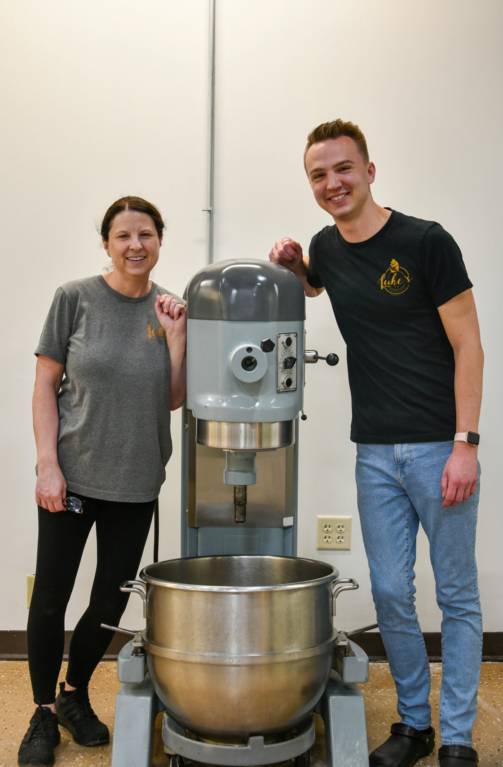 Luke Heizer, the owner of Luke’s Custom Cakes in Hamilton, said his favorite memory of baking around the holidays includes his mother (pictured). CONTRIBUTED 
