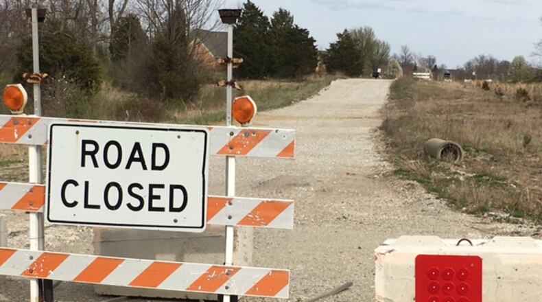 Miami Twp. plans to extend Vienna Parkway which is across from Cox Arboretum and north of the Dayton Mall to Ohio 741 in a project expected to start this year. NICK BLIZZARD/STAFF