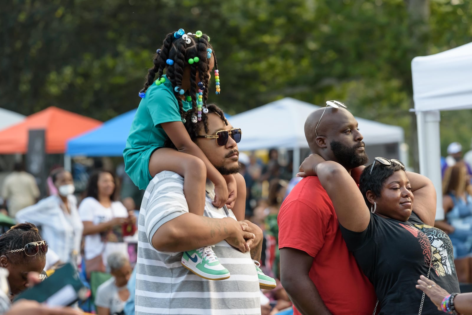 The 17th annual Dayton African American Cultural Festival was held at Island MetroPark on Saturday, Aug. 19 and Sunday, Aug. 20, 2023. Festivities included live music, food and merchandise vendors, educational resources, activities for children and more. Featured in this gallery are performances by headlining hip hop legend Kool Moe Dee and The Deron Bell Band. Did we spot you there on Saturday? TOM GILLIAM / CONTRIBUTING PHOTOGRAPHER