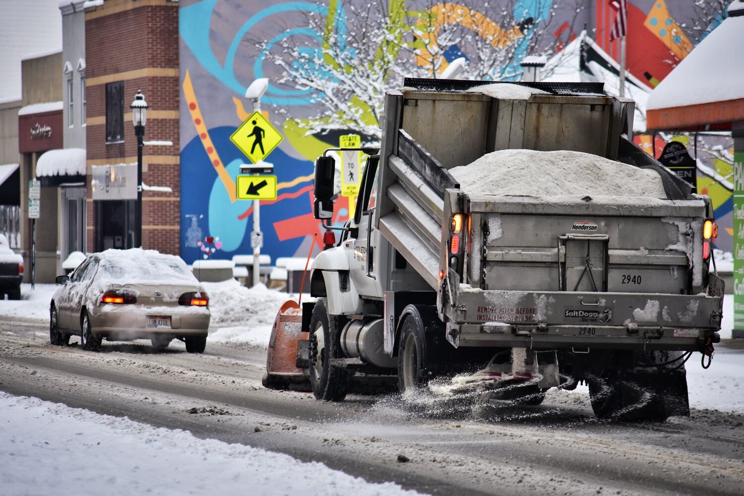 Butler County snow, Feb. 9, 2021