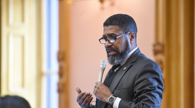 Ohio House Minority Leader Fred Strahorn, D-Dayton