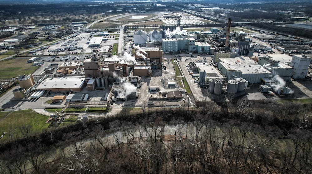 A file photo of the Cargill plant in North Dayton. JIM NOELKER/STAFF