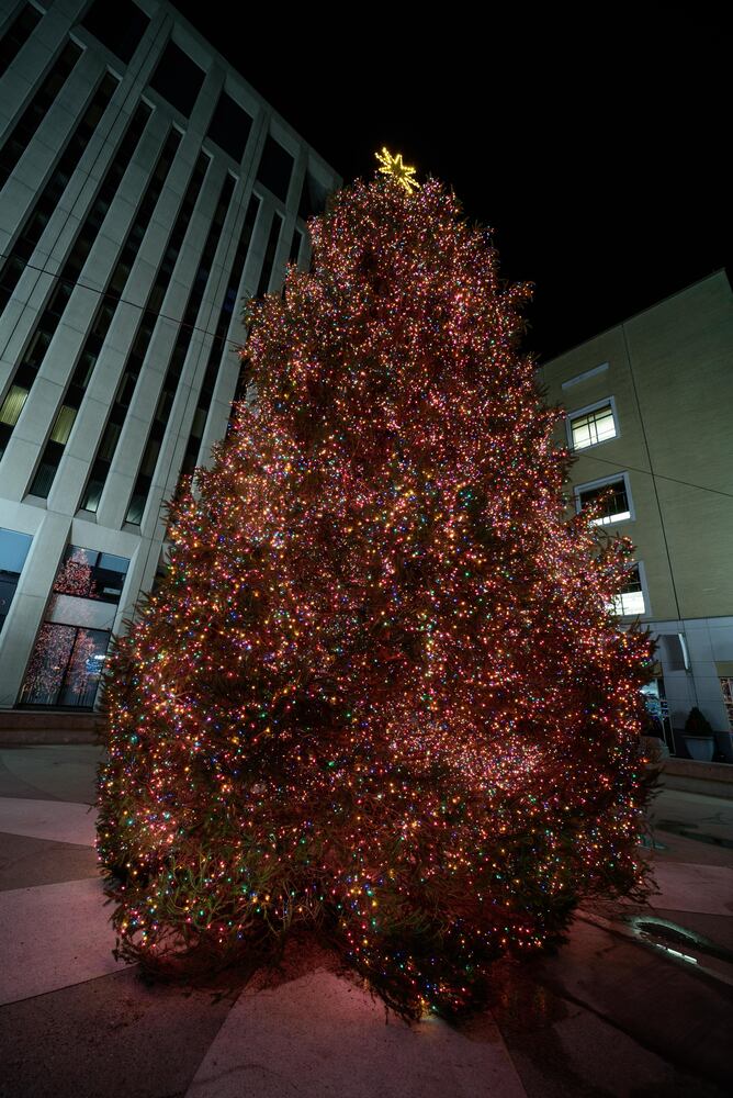 PHOTOS:  A behind the scenes look at filming of Downtown Dayton's Virtual Grande Illumination
