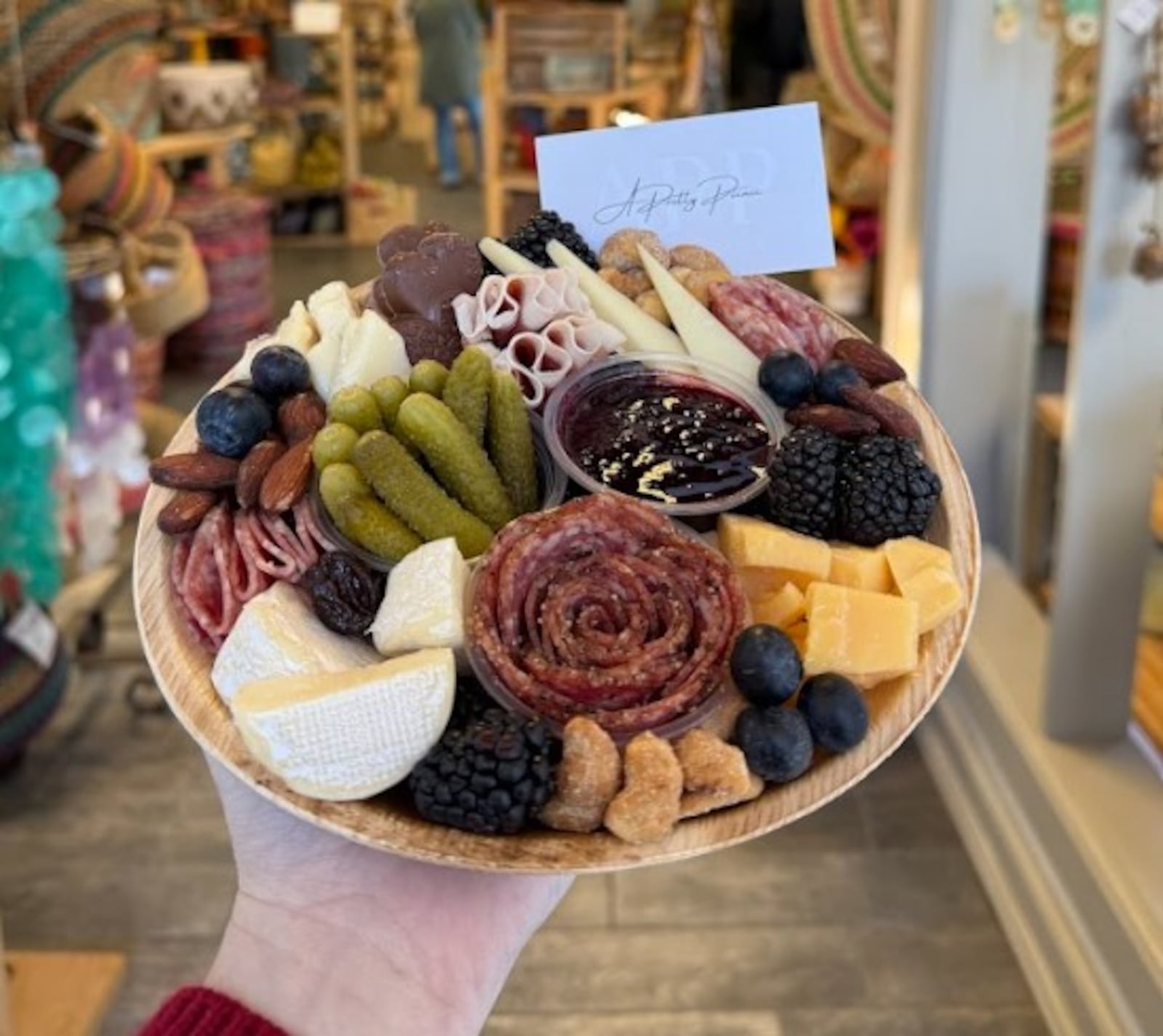 A Pretty Picnic offers boards in sizes extra small to extra large as well as breakfast boards, vegetable crudité, individual charcuterie cups and boxes for catering events and grazing tables for larger events. CONTRIBUTED