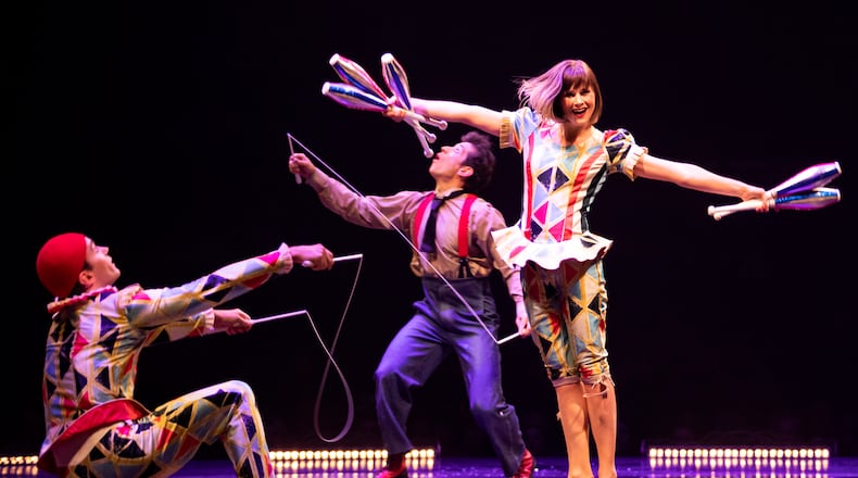 "Corteo," a Cirque du Soleil arena production, will be presented Nov. 16-19 at the Nutter Center. PHOTO BY MAJA PRGOMET