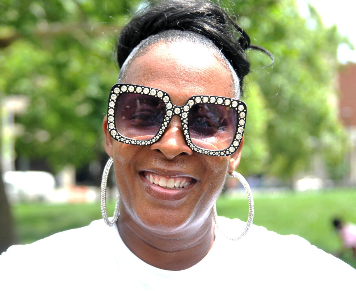 Did we spot you at the Dayton "Blues" Festival?