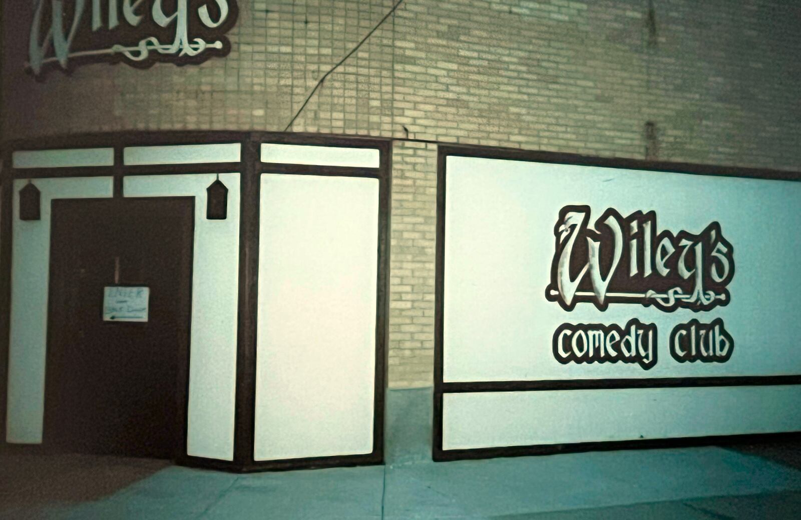 Wiley's Comedy Club's first venue was at 970 Patterson Road. CONTRIBUTED