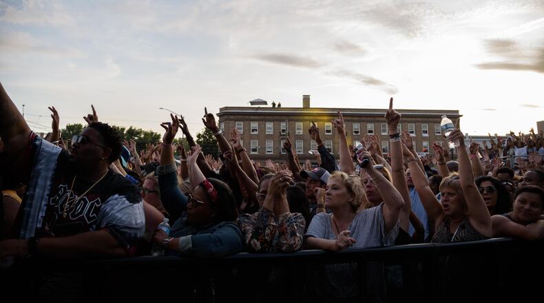 Did we spot you on Aug. 25, 2019, in the Oregon District at Gem City Shine, hosted by Dave Chappelle and featuring performances by Stevie Wonder, Chance the Rapper, Thundercat, Teyana Taylor and appearances by Jon Stewart, Chris Rock and more? TOM GILLIAM / CONTRIBUTING PHOTOGRAPHER