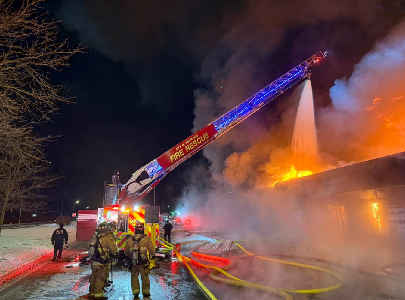 Kettering appliance store fire