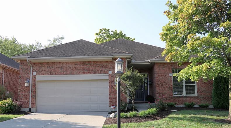 Listed for $575,000 by Coldwell Banker Heritage, the brick patio home at 892 Eagle Run Drive in Centerville has about 2,951 square feet of living space. The property is off the main roadway with additional nearby visitor’s parking. A canopy of trees and raised garden beds offer additional backyard privacy as the home has a covered concrete patio and a covered composite balcony deck. CONTRIBUTED