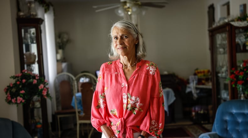 Community Gem Elveria Brown Goolsby is a retired nurse who now helps her elderly neighbors. JIM NOELKER/STAFF