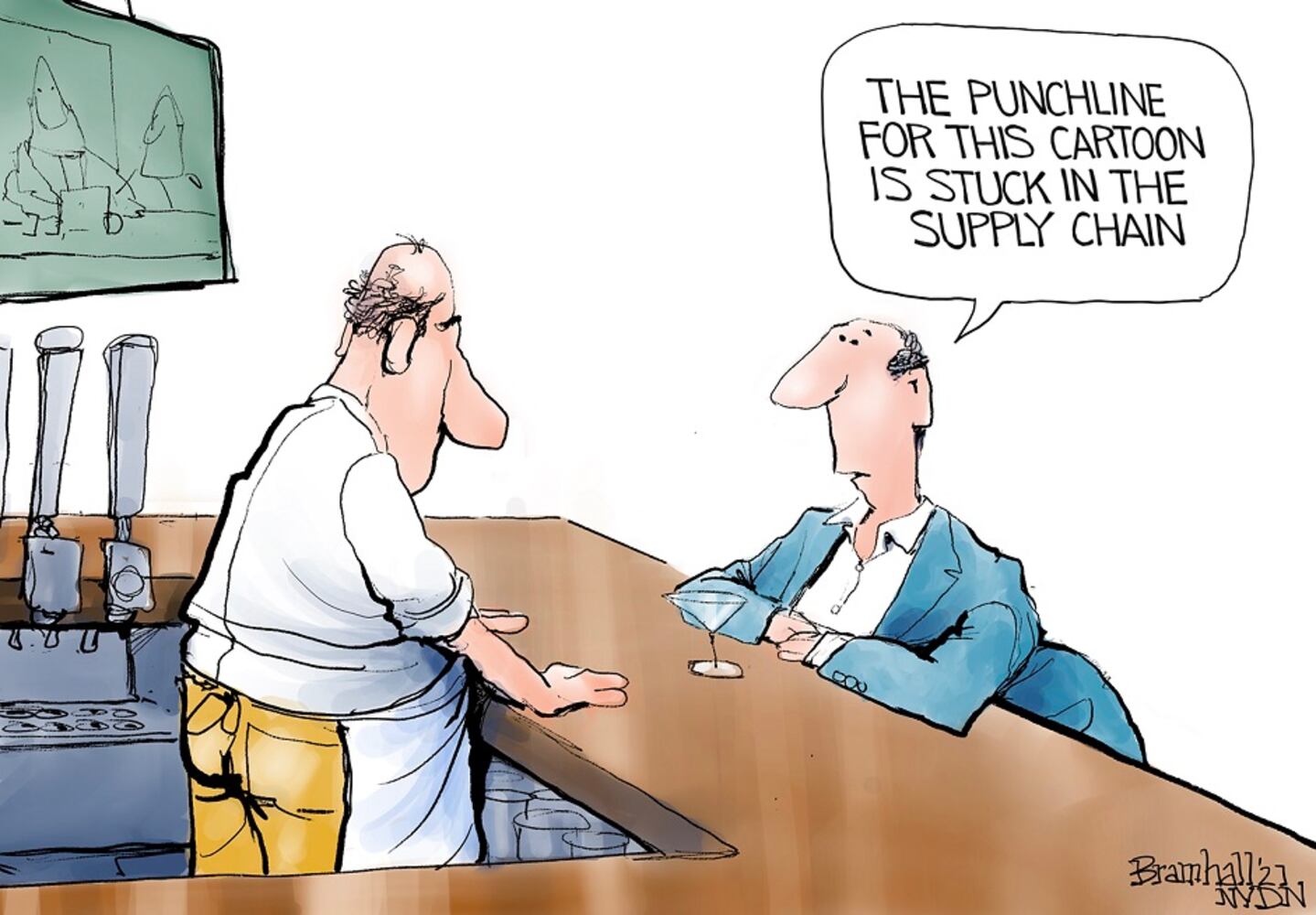 WEEK IN CARTOONS: Gen. Colin Powell, supply chain woes and more