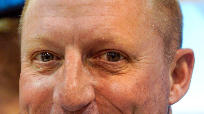 FILE - Berkshire Hathaway Vice Chairman Greg Abel is seen at the CenturyLink Center, May 5, 2018, in Omaha, Neb. (AP Photo/Nati Harnik, File)