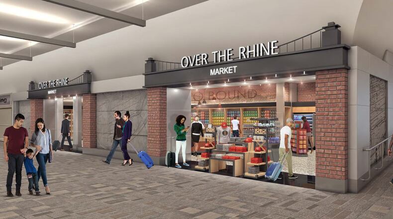 Over the Rhine Market is one of several localized stores expected to open at the Cincinnnati Airport within the next two years.