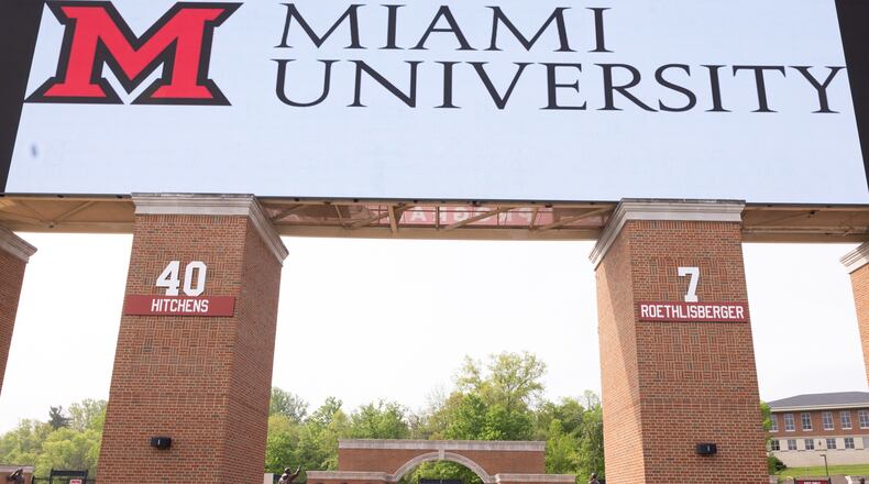 Scene at Yager Stadium at Miami University