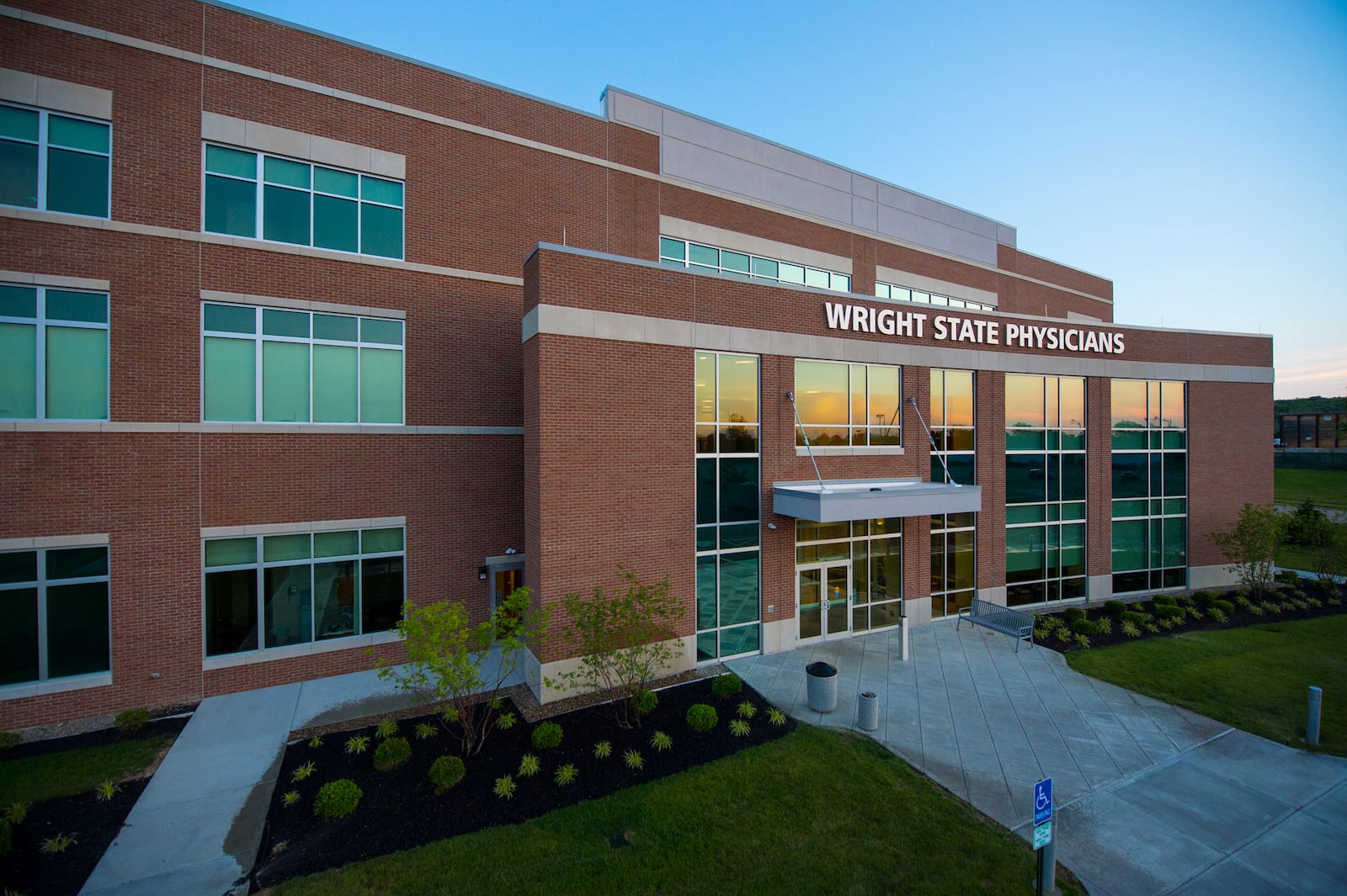 Wright State Physicians transfers office building to the Wright State University Board of Trustees. CONTRIBUTED