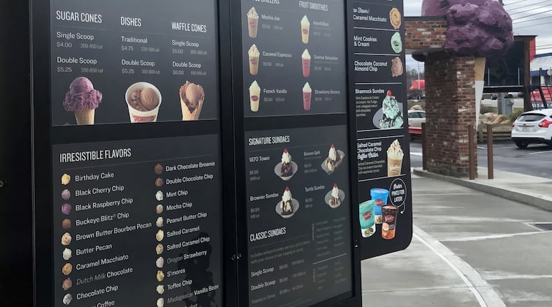 The Graeter's Ice Cream drive-through at Jungle Jim's International Market in Fairfield has opened and the inside is expected to open soon, according to officials. RICK McCRABB/STAFF