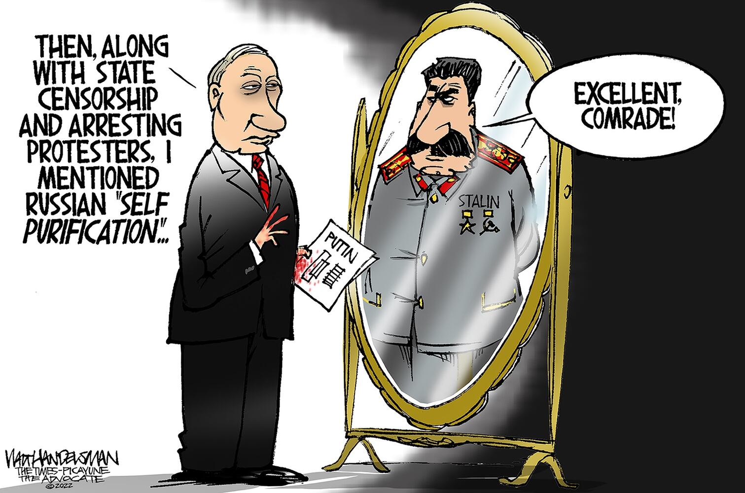 WEEK IN CARTOONS: Putin, inflation, gas prices and more