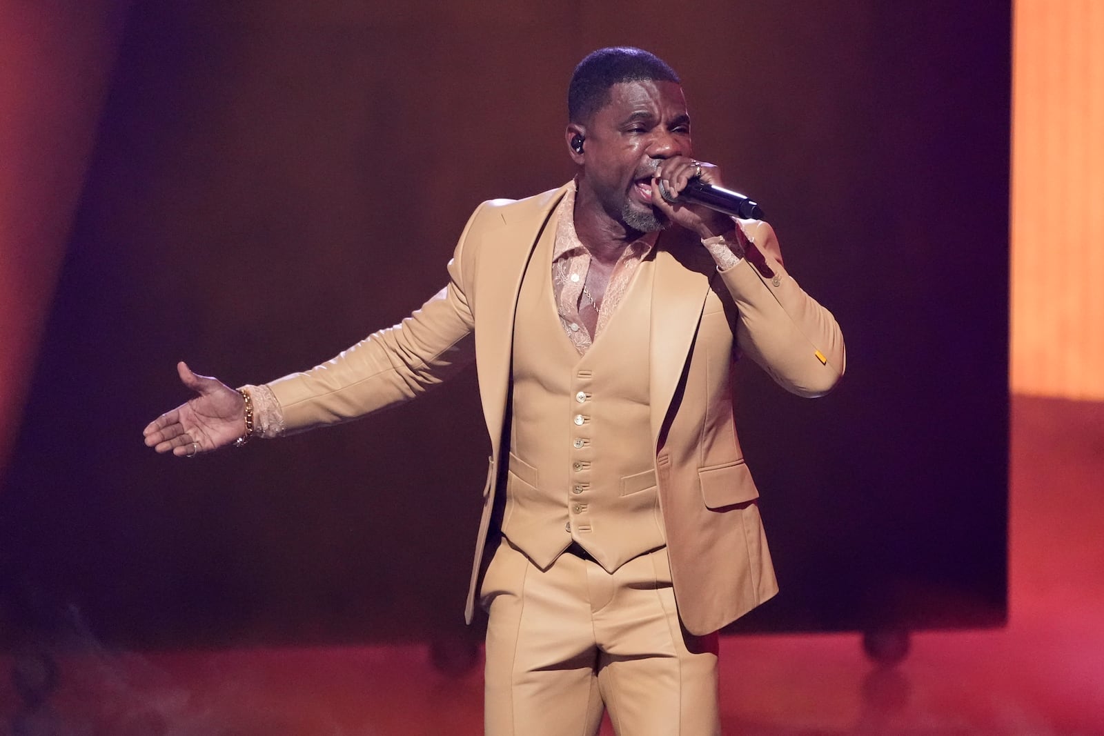 FILE - Kirk Franklin performs during the BET Awards on Sunday, June 30, 2024, at the Peacock Theater in Los Angeles. (AP Photo/Chris Pizzello, File)