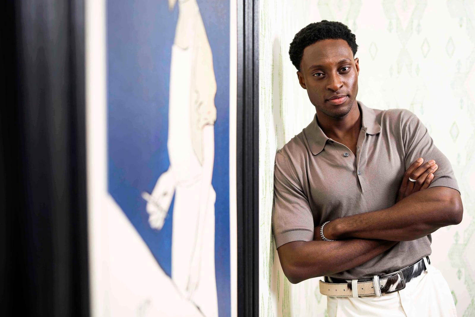 Ernest Kingsley Jr poses for portrait photographs to promote the television series 'Washington Black' on Monday, June 16, 2025, in London. (Photo by Scott A Garfitt/Invision/AP)